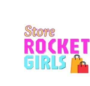 logo, rocket girls store